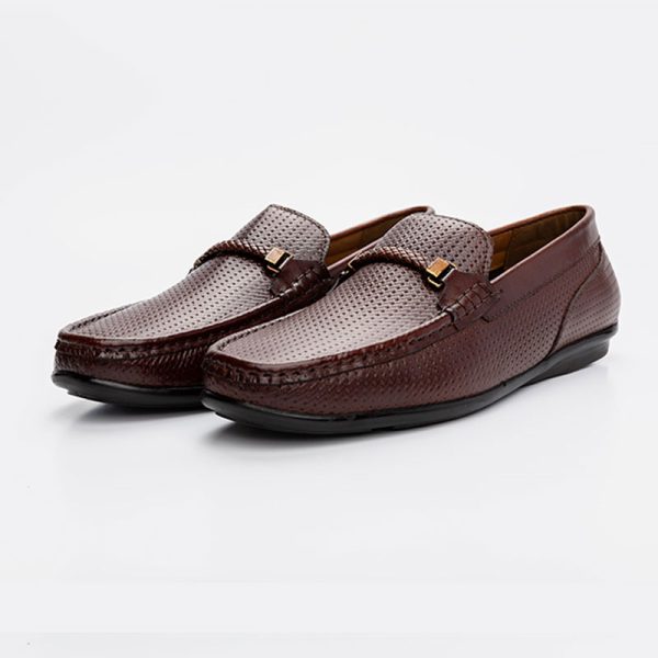 Mens Tan formal shoes L2501SAH002INTA - Image 2