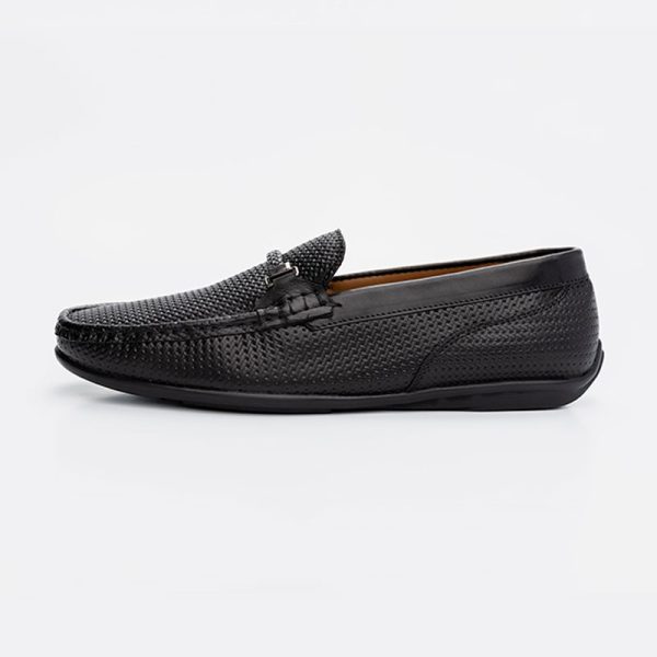 Mens Black formal shoes L2501SAH002INBL - Image 3