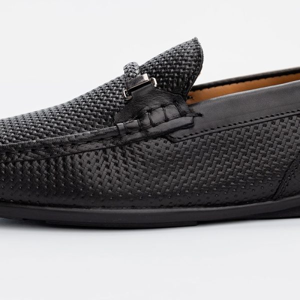 Mens Black formal shoes L2501SAH002INBL - Image 6
