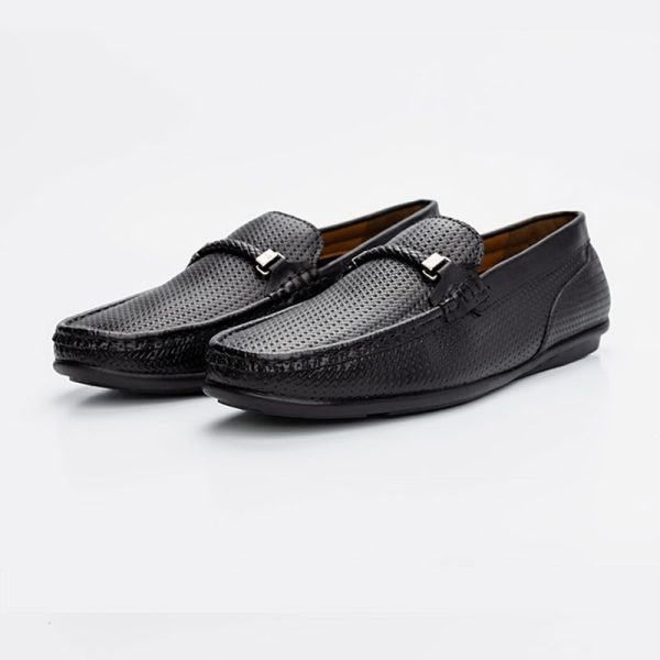 Mens Black formal shoes L2501SAH002INBL