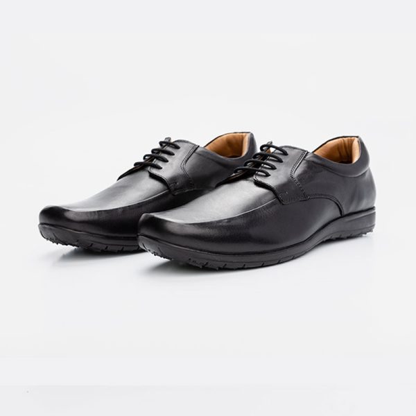 Mens Black formal shoes L2501ROM004INBLM - Image 2