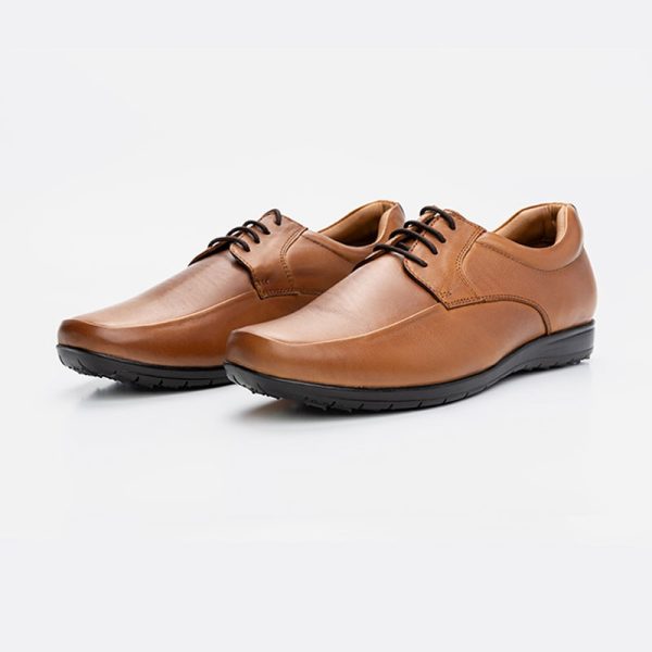 Mens Beige formal shoes L2501MIL005INBGM - Image 2